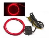 RED - 5ft Neon Glow Wire