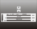 2004-2009 Ford Ranger METRIC KPH KMH White Face Gauges