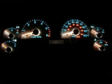 1997-2001 Jeep Cherokee White Face Gauges 97-01