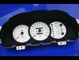 1998-1999 Kia Sephia White Face Gauges 98-99