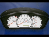 2004-2005 Mitsubishi Galant White Face Gauges
