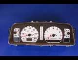 2002-2004 Mitsubishi Montero White Face Gauges