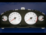 2000-2003 Nissan Sentra METRIC KPH KMH White Face Gauges