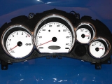 2005-2008 Pontiac G6 White Face Gauges